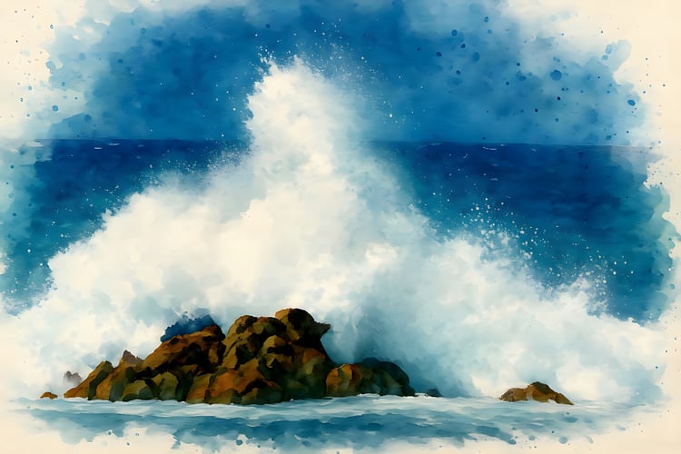 beach wall decor, blue ocean art, coastal landscape art, coastal nature art, crashing surf art, dramatic seascape, google images ocean, high resolution wave, M.A.L.K art, nature lover gift, nautical art print, ocean crash photo style, ocean energy art, oc