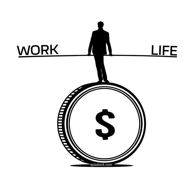 businessman work life balance