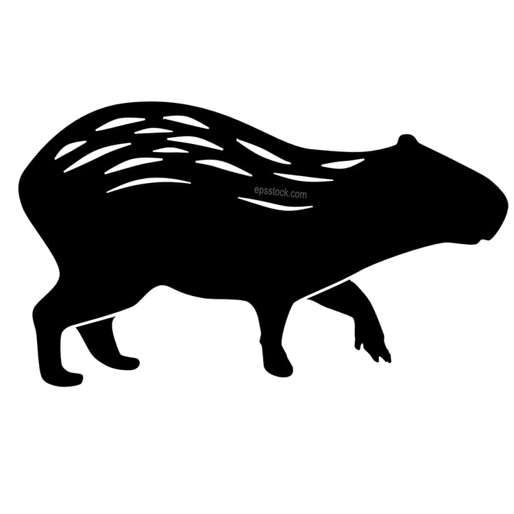 Capybara emblem