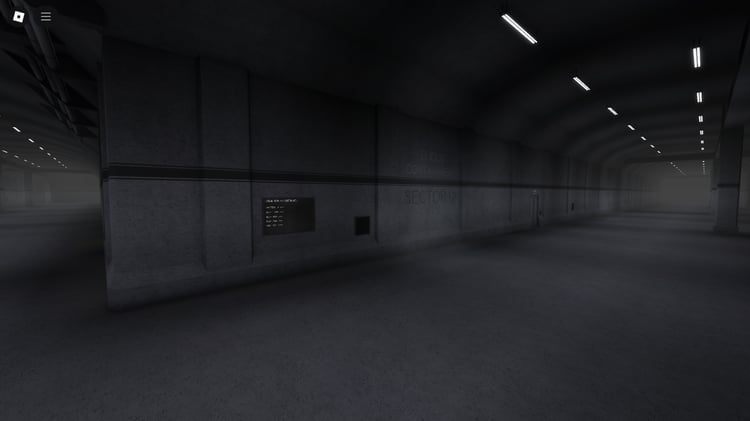 Roblox SCP entities in containment chamber