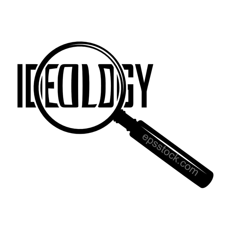 ideology under magnifying glass