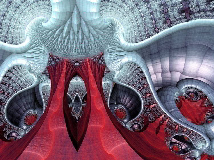 Generative Digital Art, Software Generated 3D Fractal Art
