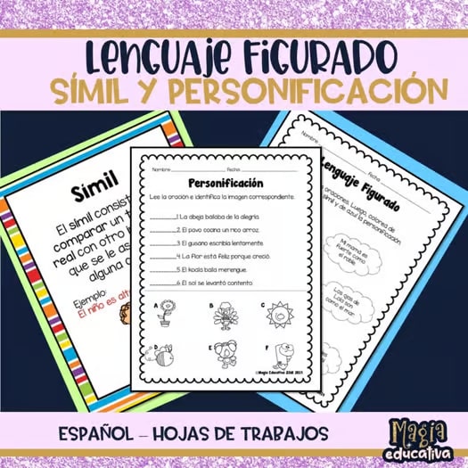 Lenguaje Figurados (Símil y Personificación)