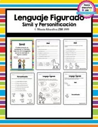Lenguaje Figurados (Símil y Personificación)