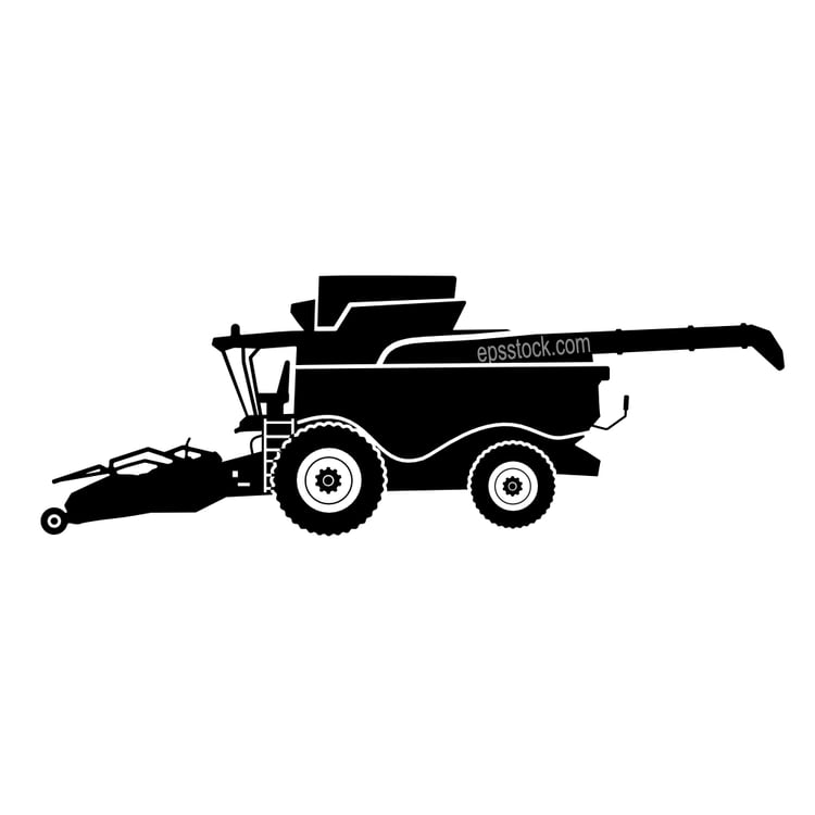 Paddy Harvester Machine