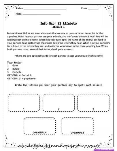 Spanish Alphabet & Pronunciation Bundle (El Alfabeto Activities)