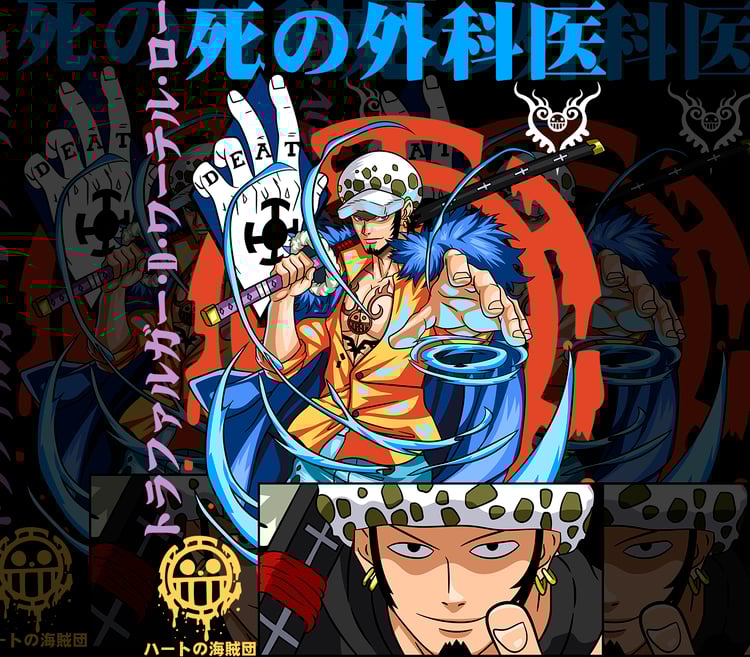 DESIGN ANIME Trafalgar /one piece