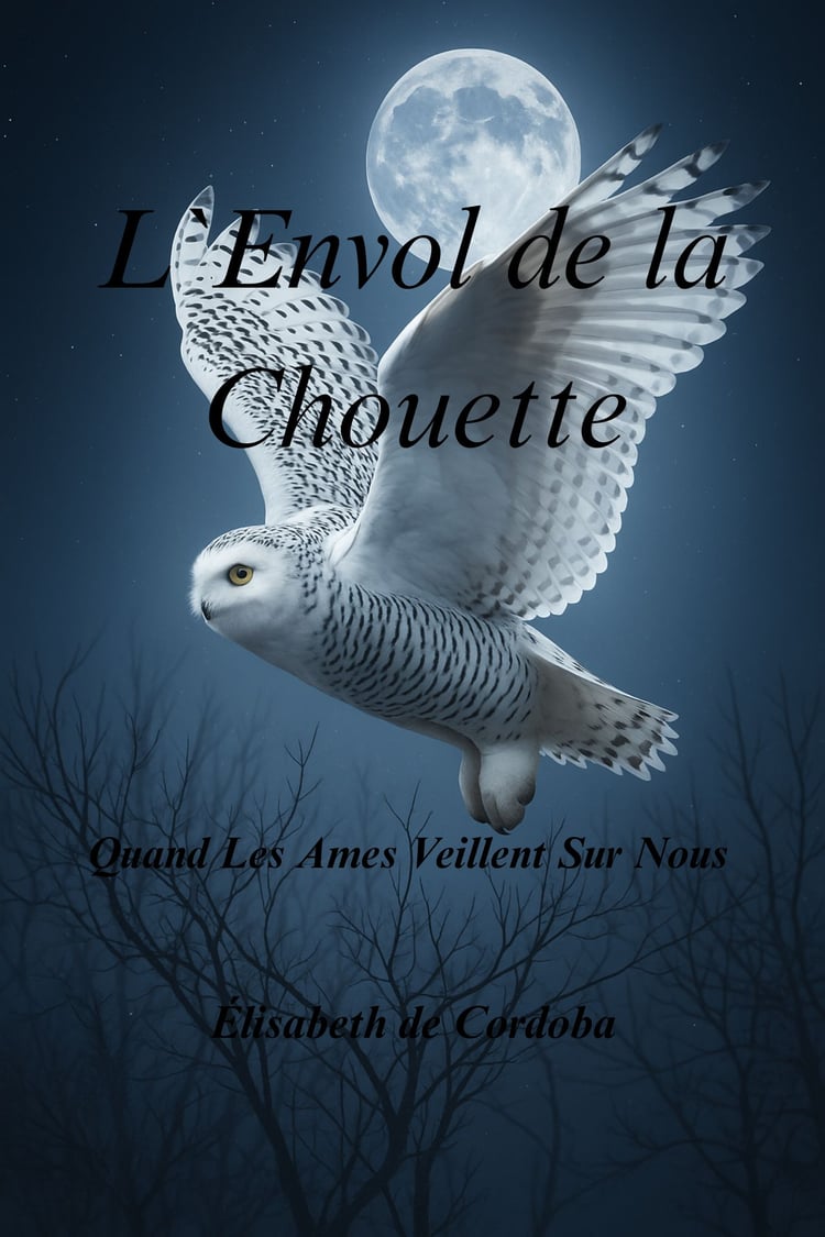 Quand la nuit tombe sur la maison de Julia, une chouette veille.