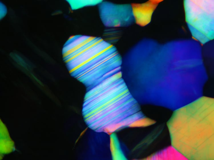 Abstract Scientific Art, Colloidal Crystals