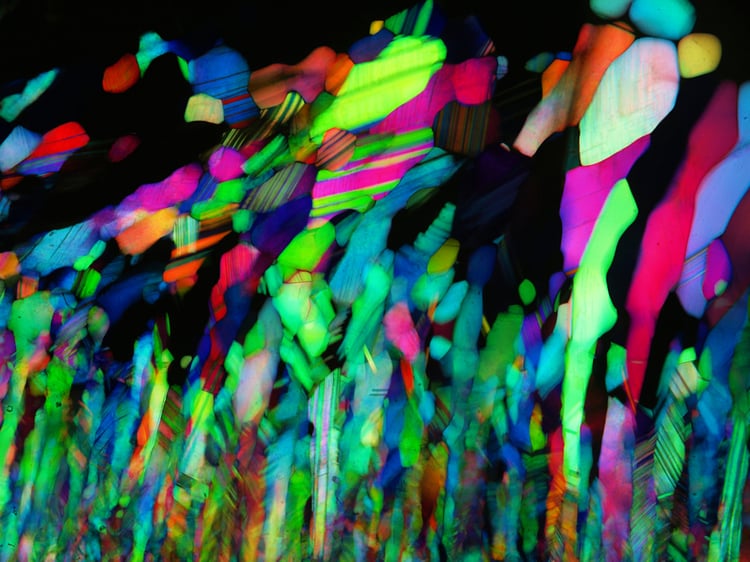 Abstract Scientific Art, Colloidal Crystals