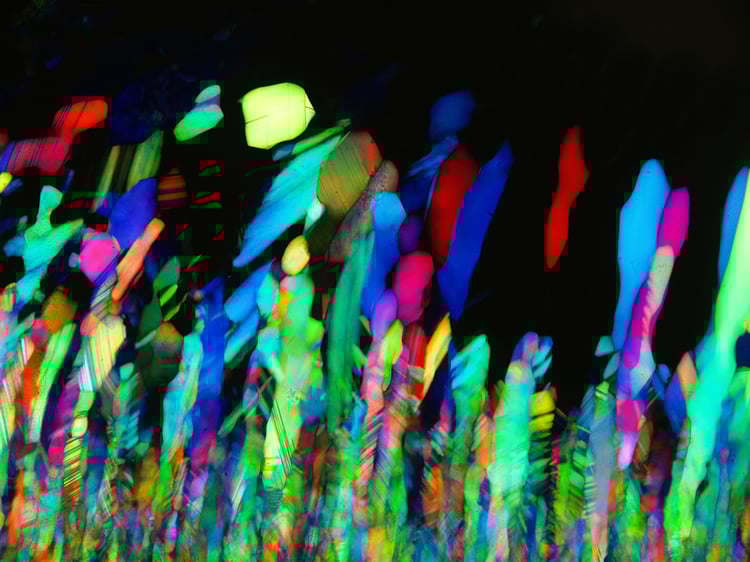 Abstract Scientific Art, Colloidal Crystals