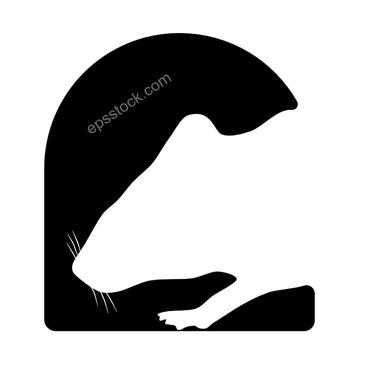 mouse peeking out of hole in wall