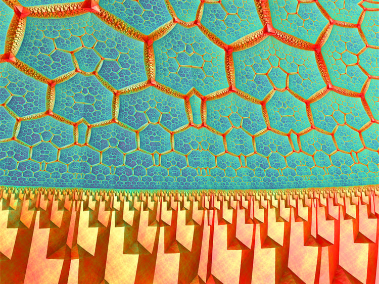 Generative Digital Art, Software Generated 3D Fractal Art