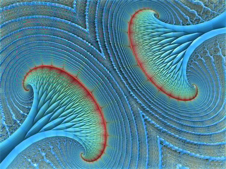 Mathematical Art, Software Generated 3D Fractal Art