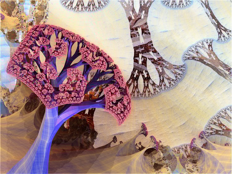 Algorithmic Art, Software Generated 3D Fractal Art