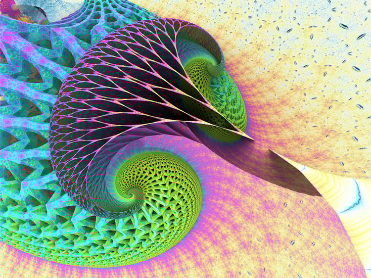 Generative Digital Art, Software Generated 3D Fractal Art