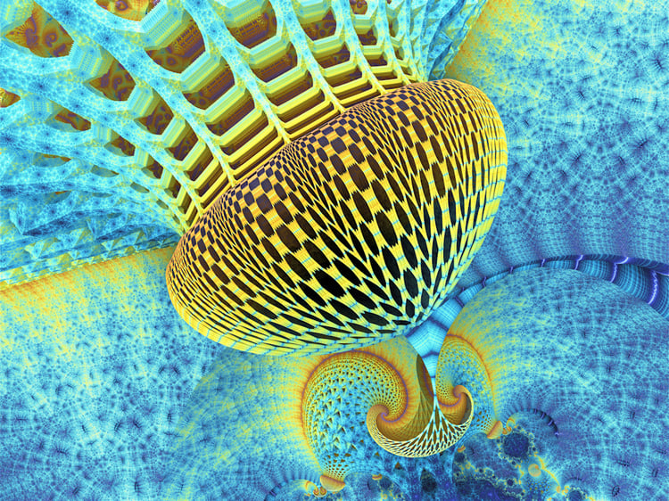 Generative Digital Art, Software Generated 3D Fractal Art