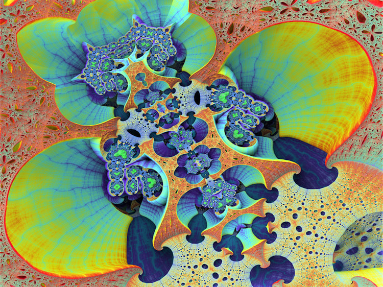 Mathematical Art, Software Generated 3D Fractal Art