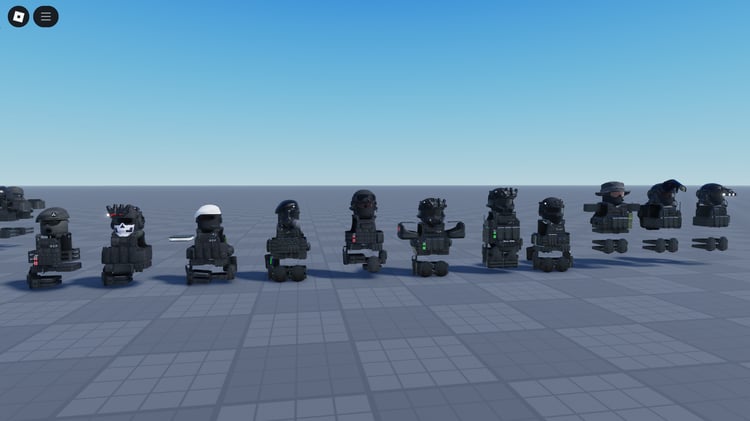 SCP Foundation morphs Roblox