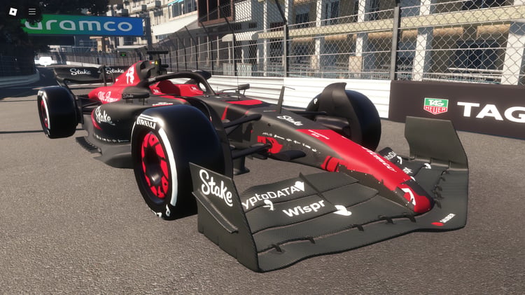 Roblox F1 2023 Alfa Romeo Stake C43 car