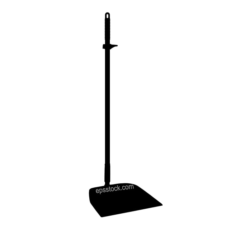 Hygienic Upright Dustpan