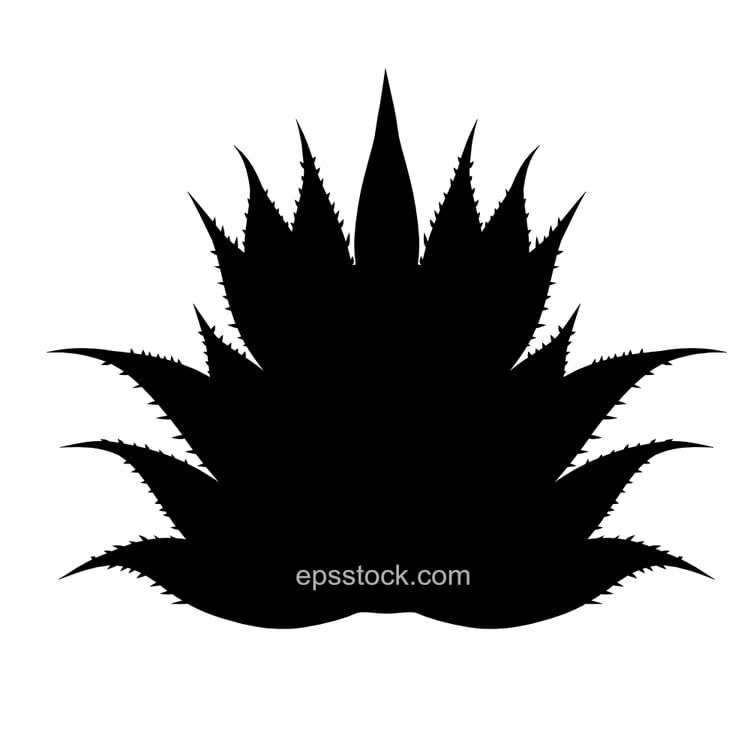 agave plant emblem