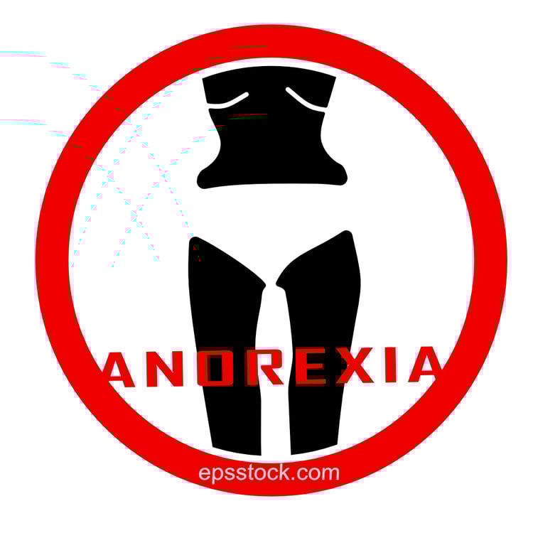 Anorexia emblem