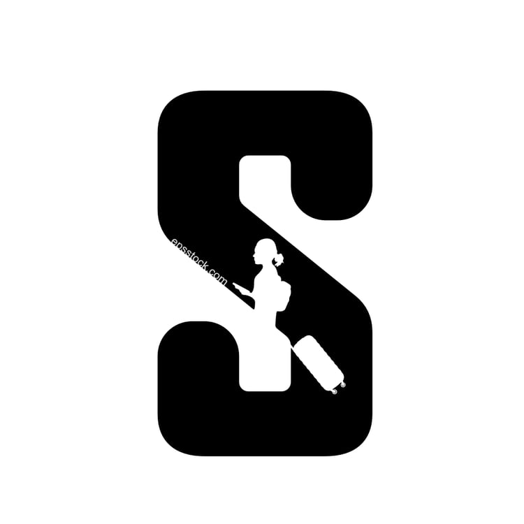 s letter, travel agency emblem