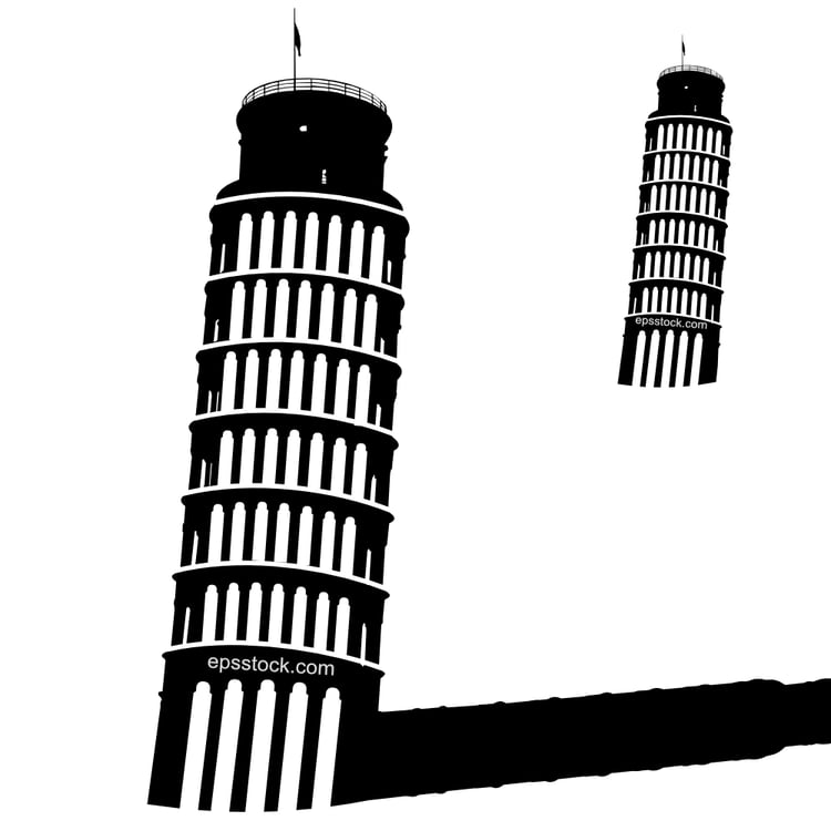 Tower of Pisa emblem
