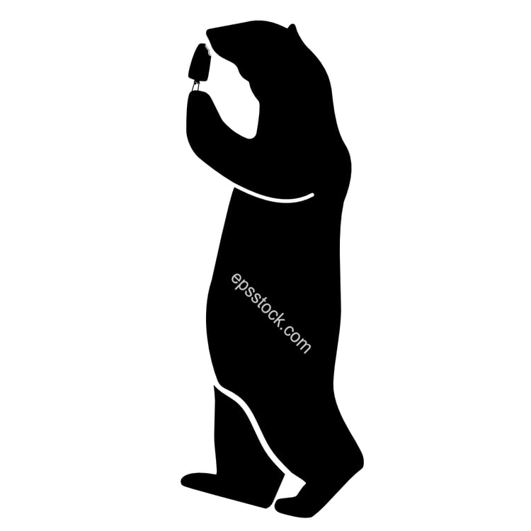 ice popsicle and bear