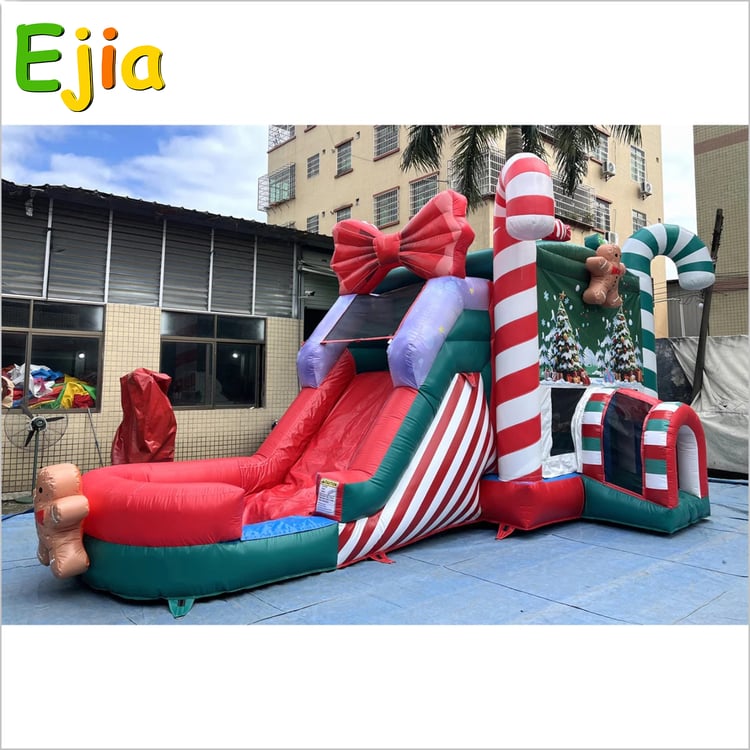 candy-cane-christmas-tree-bounce-house-water-slide-combo