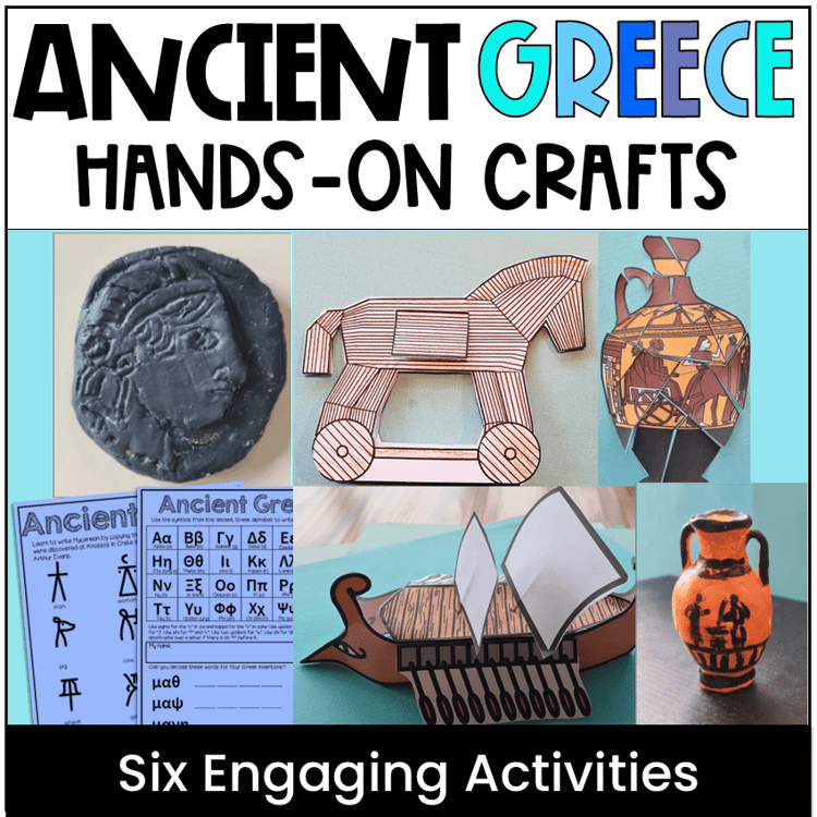 Six engaging activities for hands-on crafts about Ancient Greece