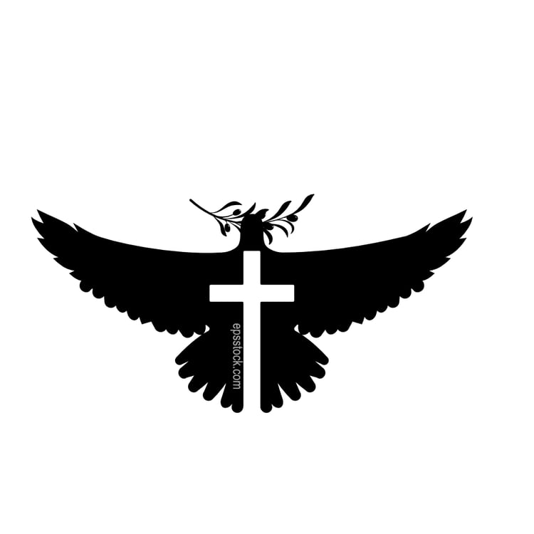 Pigeon Christian Cross