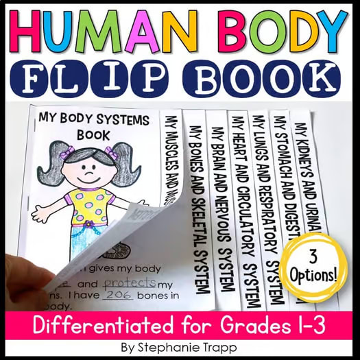 Human Body Systems Flip Book