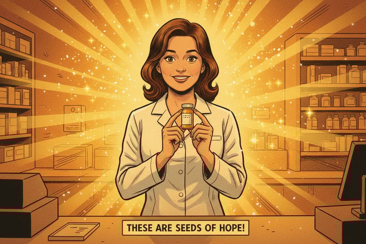 Parlez, comprenez et soignez en anglais partout dans le monde (parce que l'anglais est un outil, pas un but en soi). Pépite de la semaine qui donne de l'espoir. On rayonne grâce à Jacques de canard – la mascotte du cours d’anglais médical PatternsToPower”