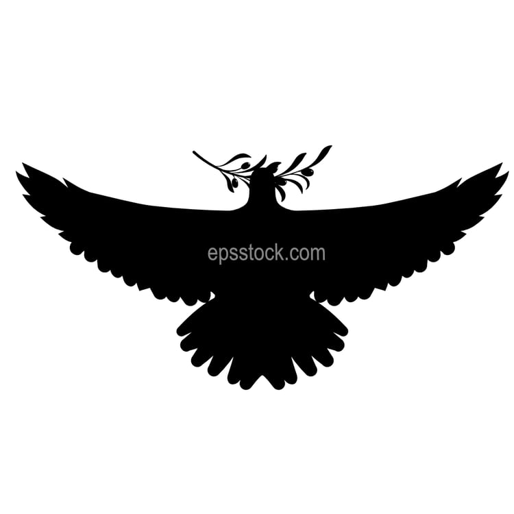 Christian Dove With Olive Branch