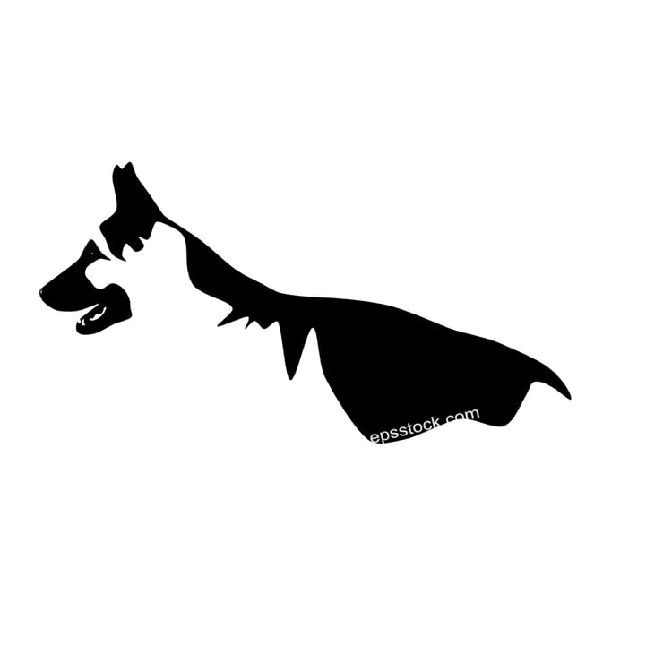 German Shepherd emblem