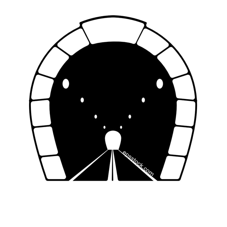 Car tunnel logo