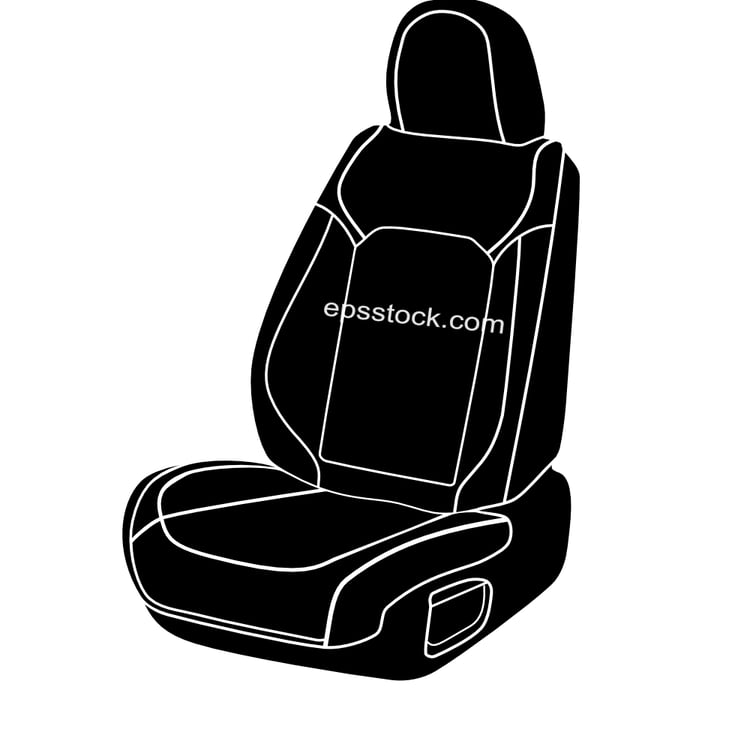 car front seat emblem