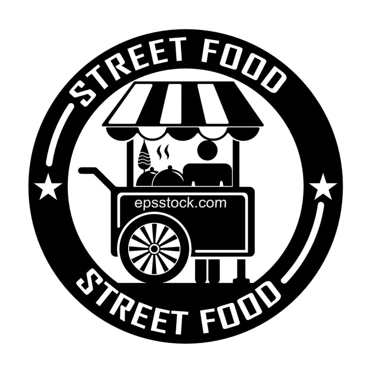 street food lettering