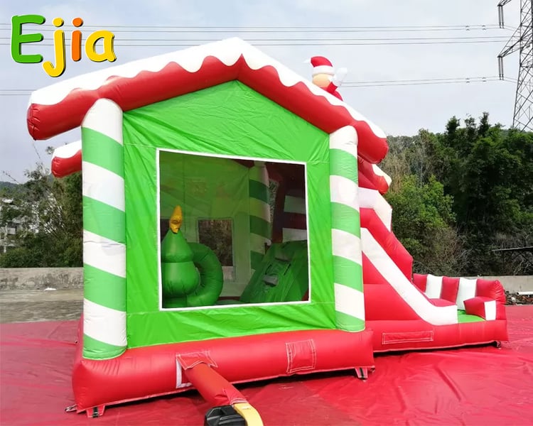 christmas-party-rental-santa-bounce-house-commercial-event