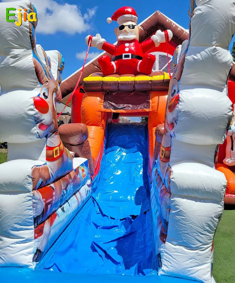 kids-playing-santa-bounce-house-christmas-party-fun