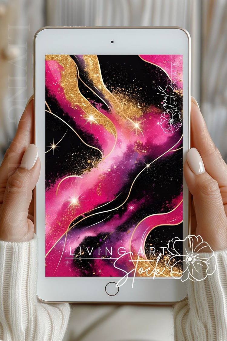 Pink abstract wallpaper background
