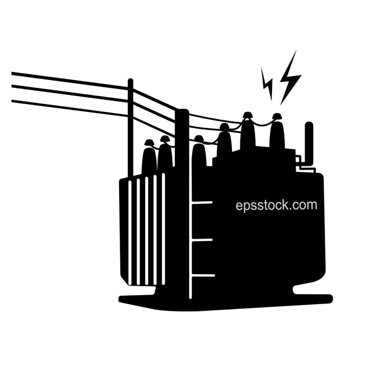 Electrical Substation Transformer