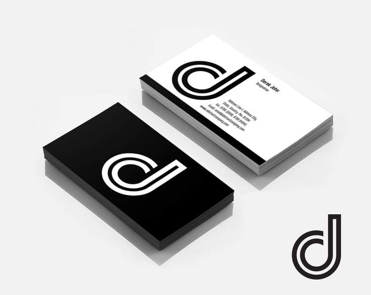 Free DJ Logo Design & Business Card Template for Startups