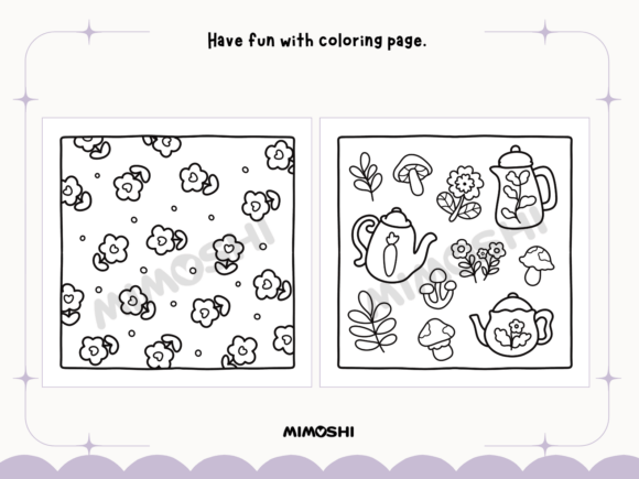 Bold easy cozy patterns coloring sheet for relaxation  Cute rainbows and hearts pattern coloring page printable