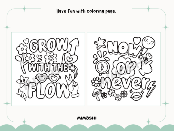 Bold easy positive quote coloring sheet for adults  Uplifting printable quote coloring pages for mindfulness