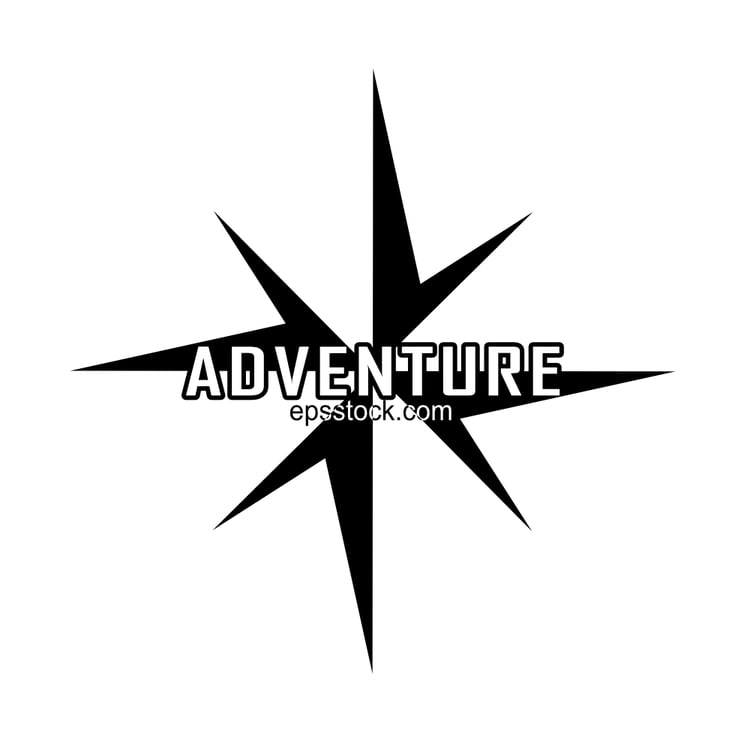 Adventure lettering
