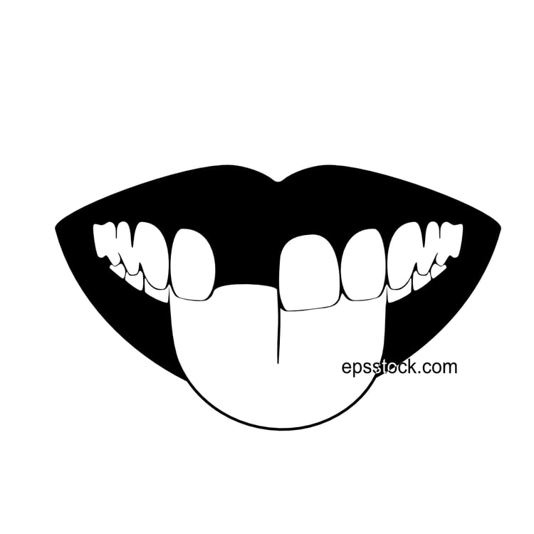 extracted baby tooth