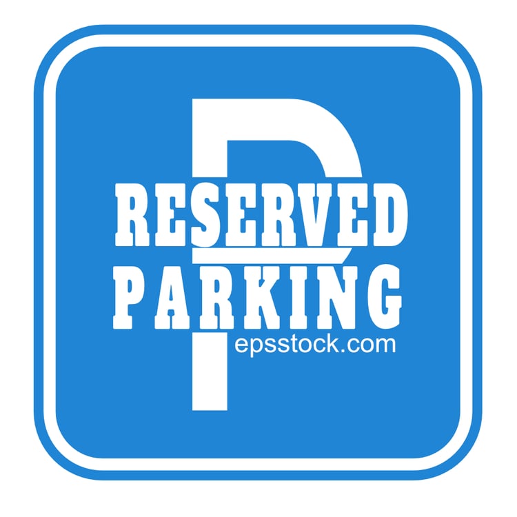 private parking sign